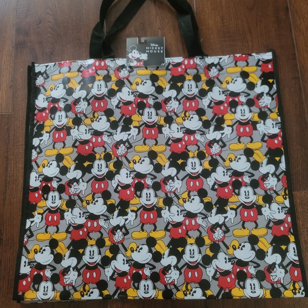 Two Disney Mickey Mouse shopping tote.